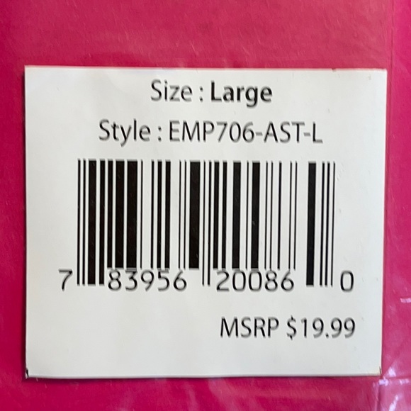 Emprella 6-pack women’s boyshort, size 7 Large - Picture 8 of 9